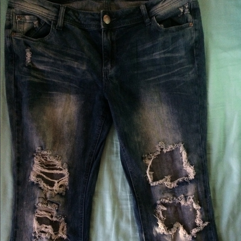 Ripped jeans
